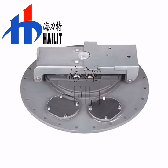 Welding Hooped Type Stainless Steel 304/316 Tanker Manhole Cover Tank Trailer Part (08)