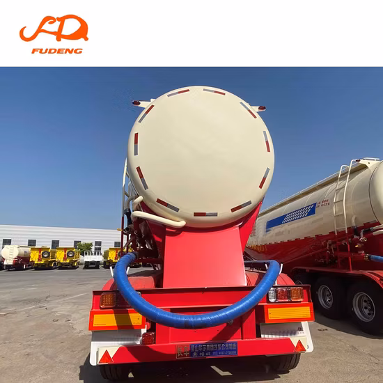 Hochleistungspulver-Zement-Bulker-Tanker-Sattelauflieger-heißer Verkauf