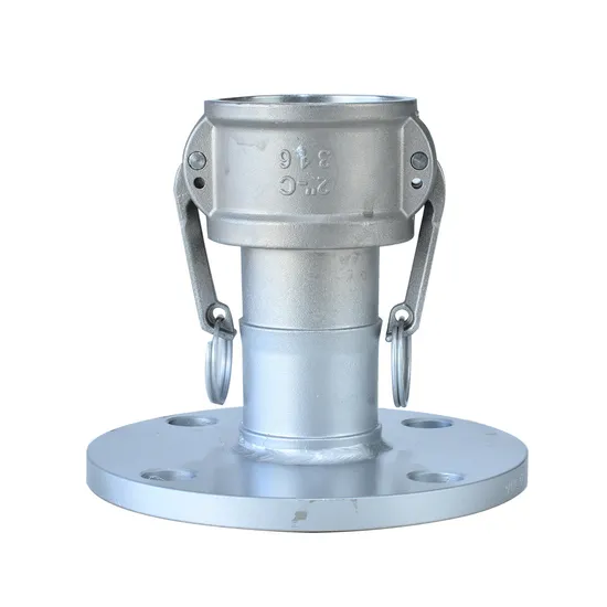 F Type Camlock Coupling with Flange Ending
