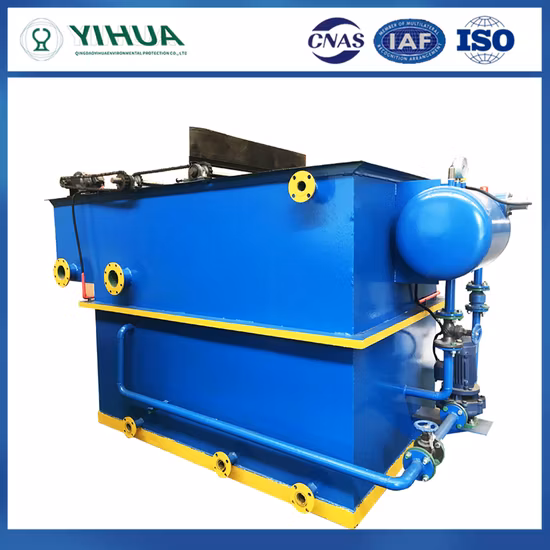 Daf-System Flotation mit gelöster Luft zur Abwasserbehandlung, Festflüssigkeitsabscheider